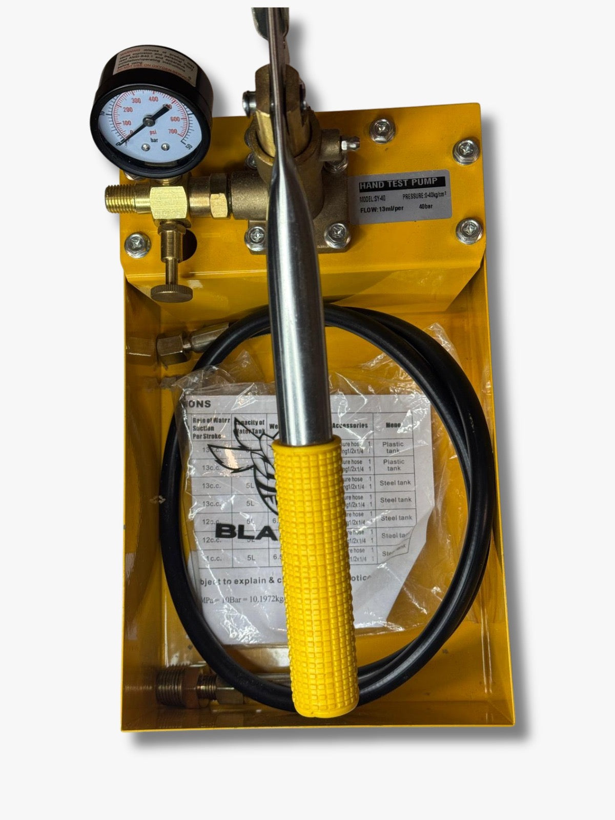 Kit reparación de escape moto 2t con agua a presión (125-300)