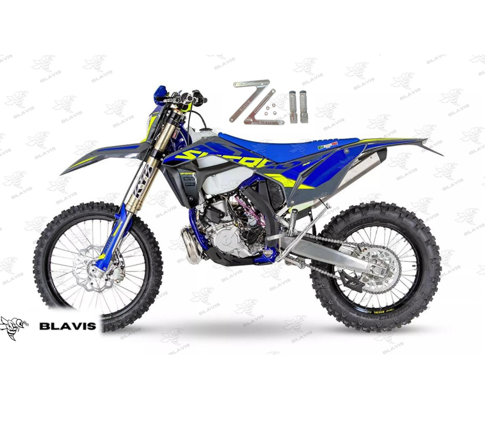 Estriberas pasajero Sherco