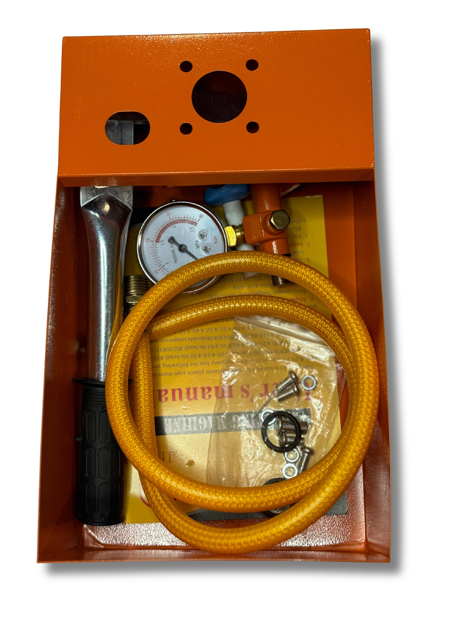 Kit reparación de escape moto 2t con agua a presión (125-300)