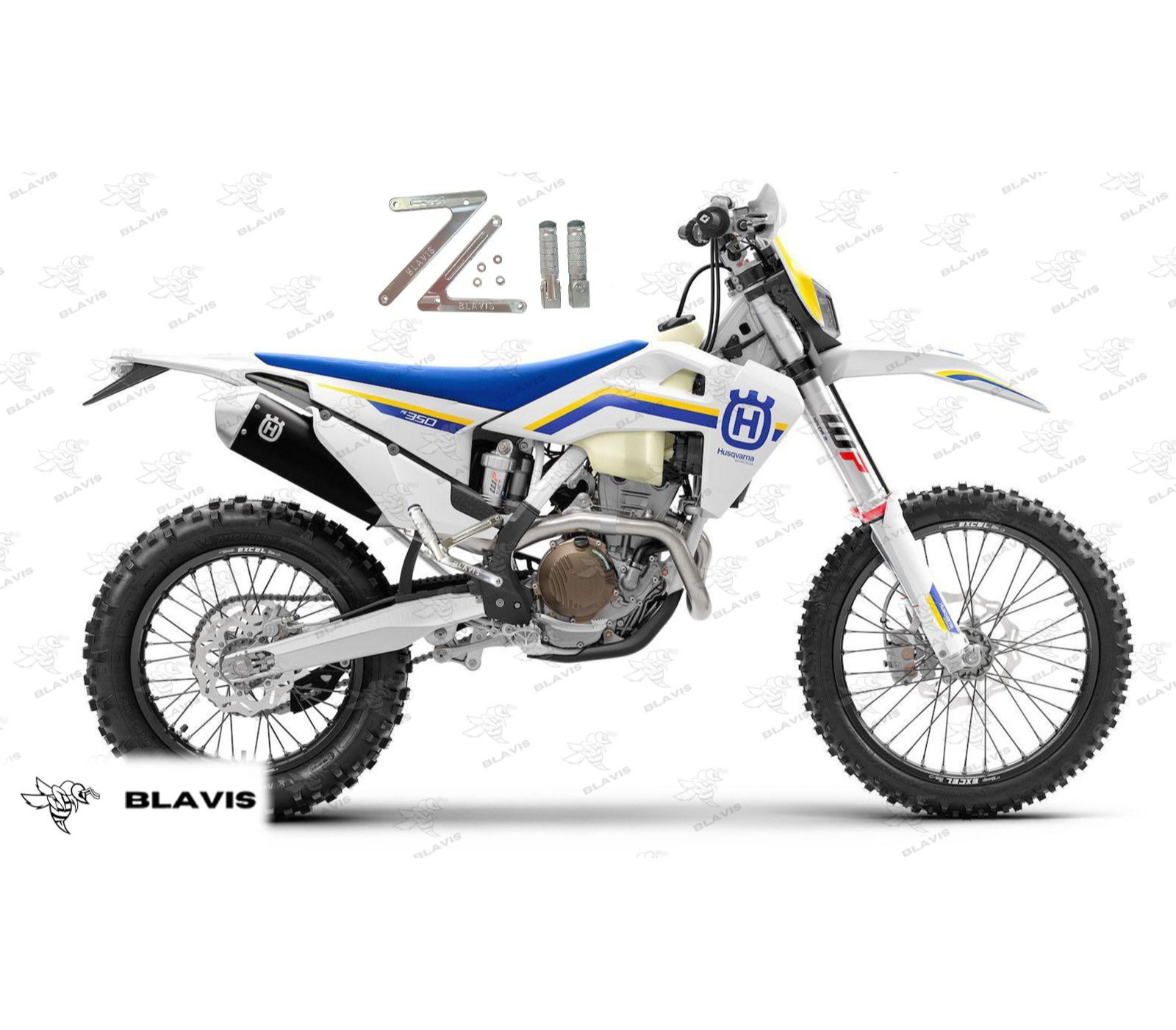 Estribera pasajero husqvarna