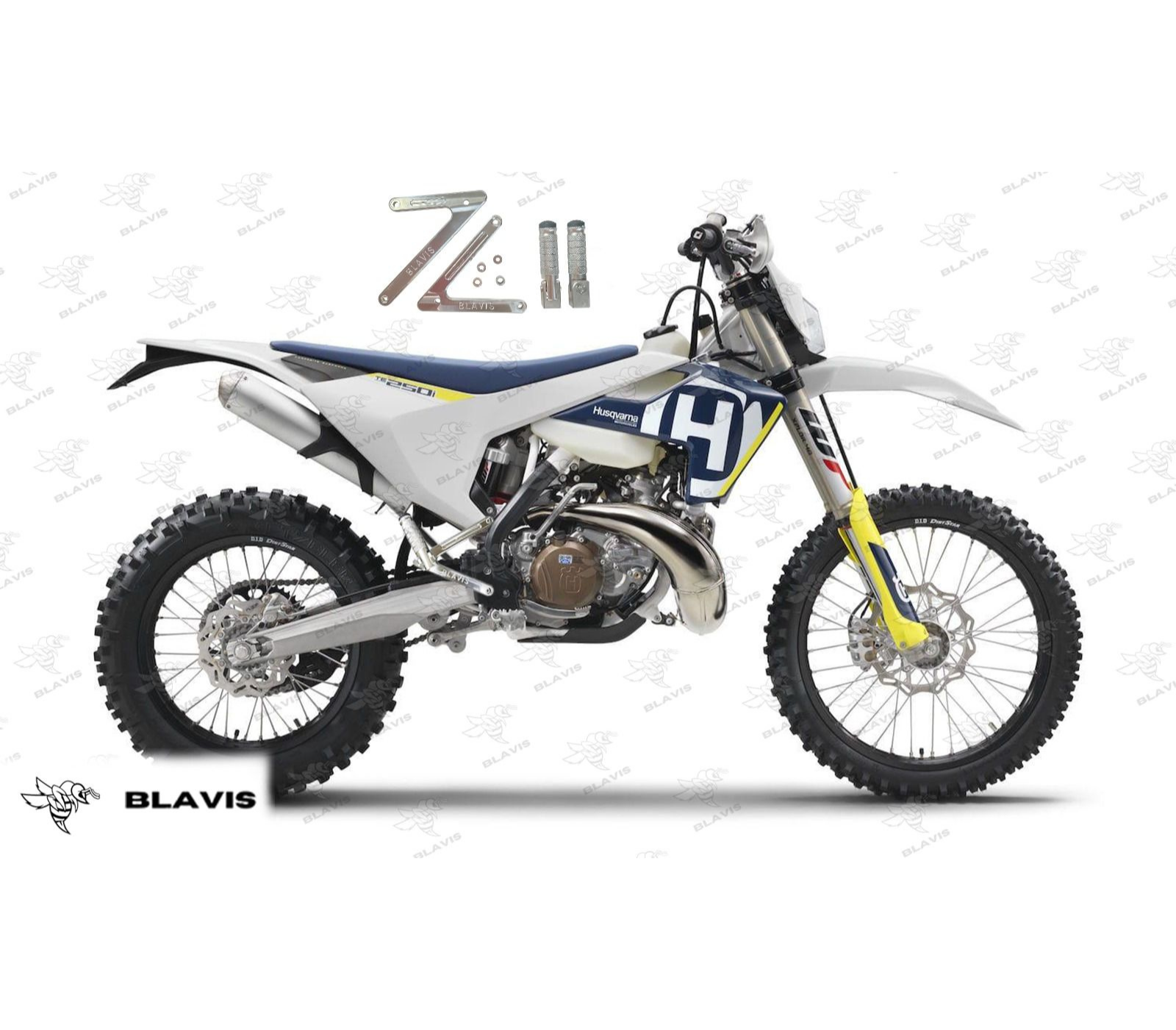 Estriberas husqvarna pasajero