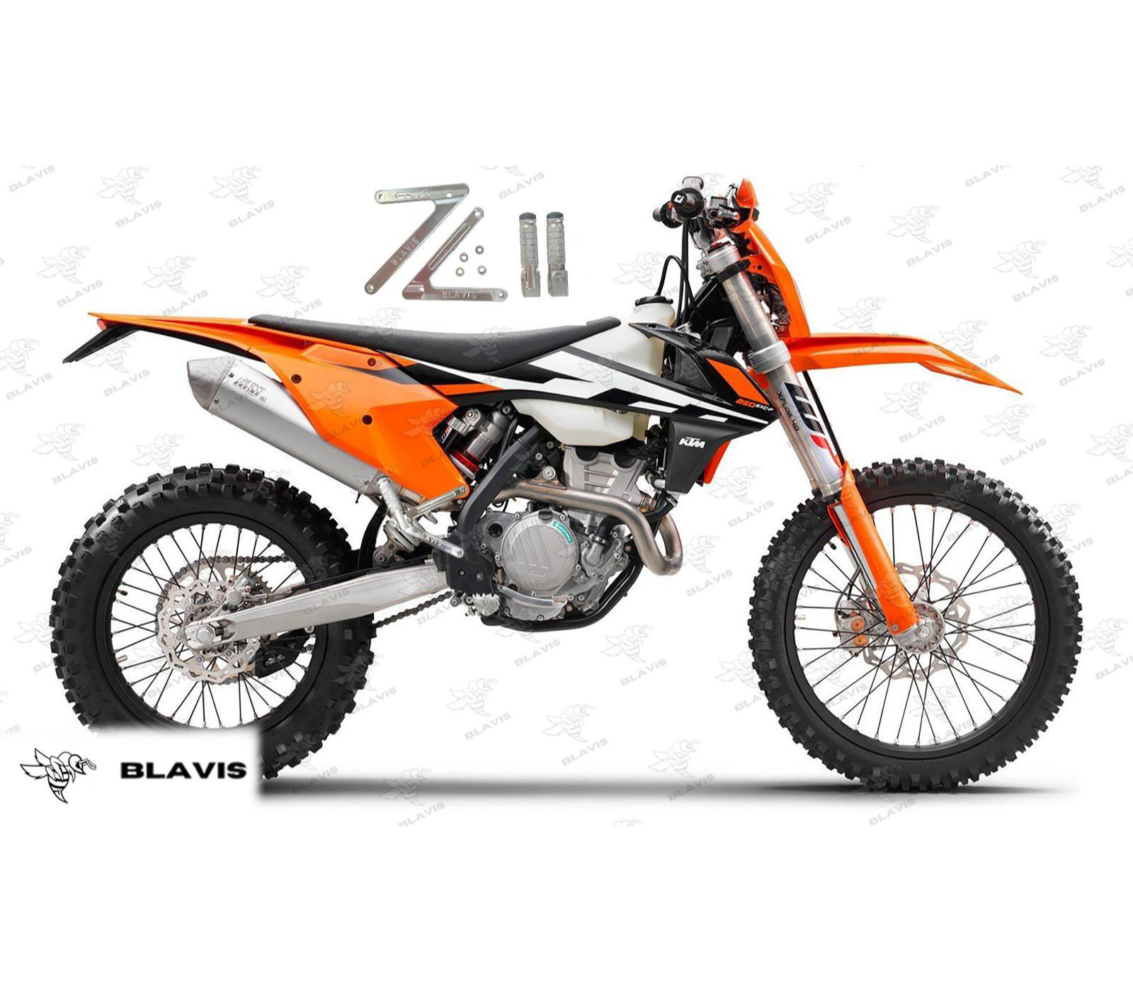 Estriberas ktm pasajero
